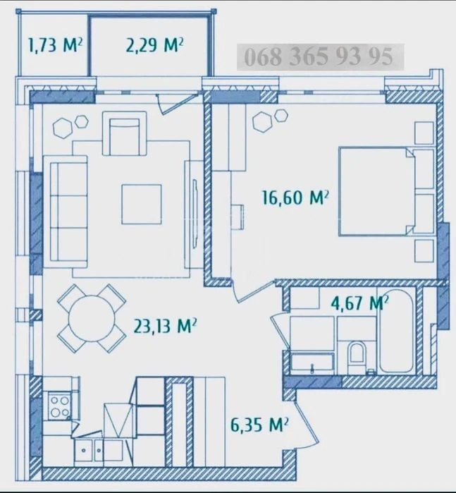 Euro 2-room. Illinsky residential complex. Poshtova Square. Price with taxes