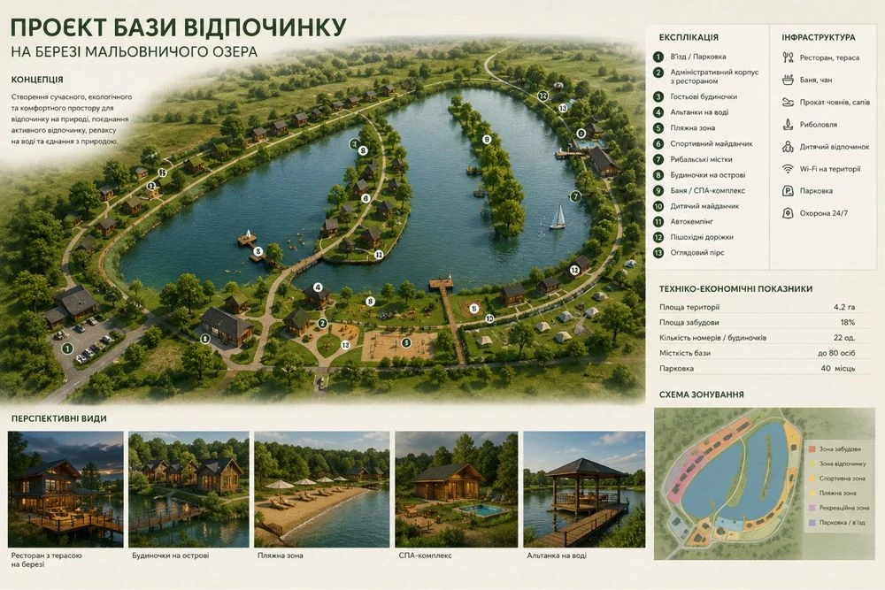 Переуступка аренды озера 3 га
