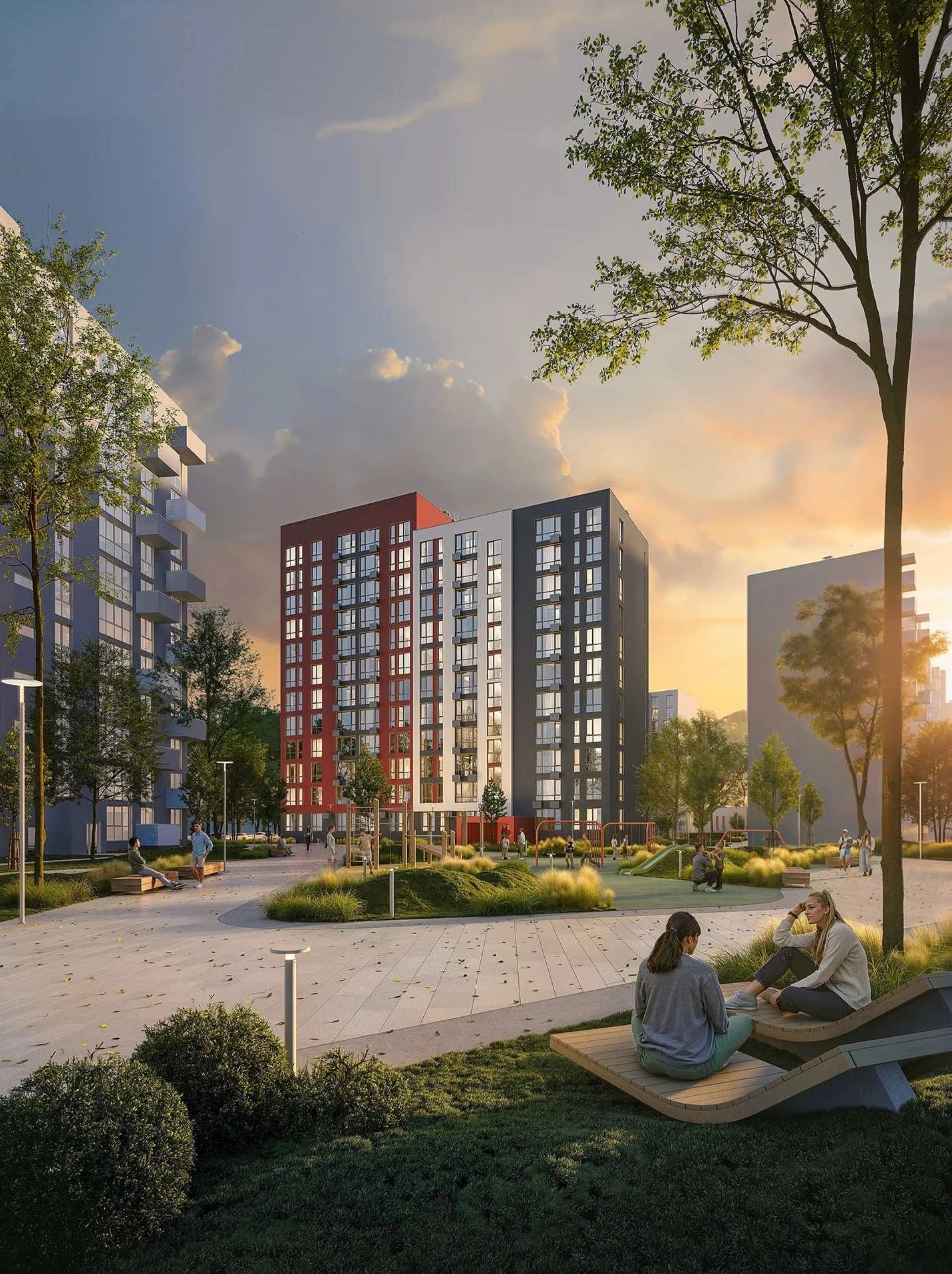 2-квартира 70,56 м² в ЖК Evening от РІЕЛ, Львов (БЕЗ КОМ