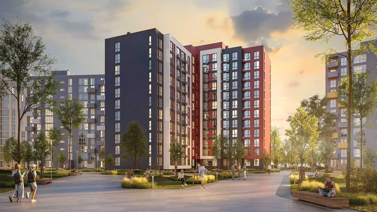 2-квартира 70,56 м² в ЖК Evening от РІЕЛ, Львов (БЕЗ КОМ