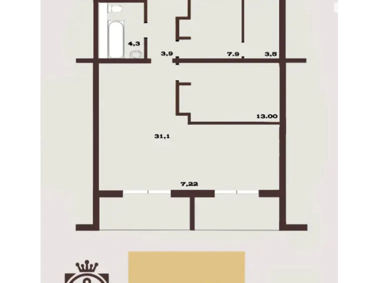 Apartment for sale Zhulyany