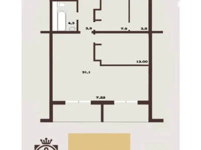 Apartment for sale Zhulyany