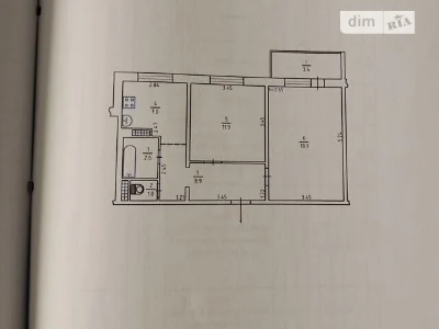 Sale of 2-room apartment 52.9 sq. m. on Zdolbunivska Street 3 • ID 3