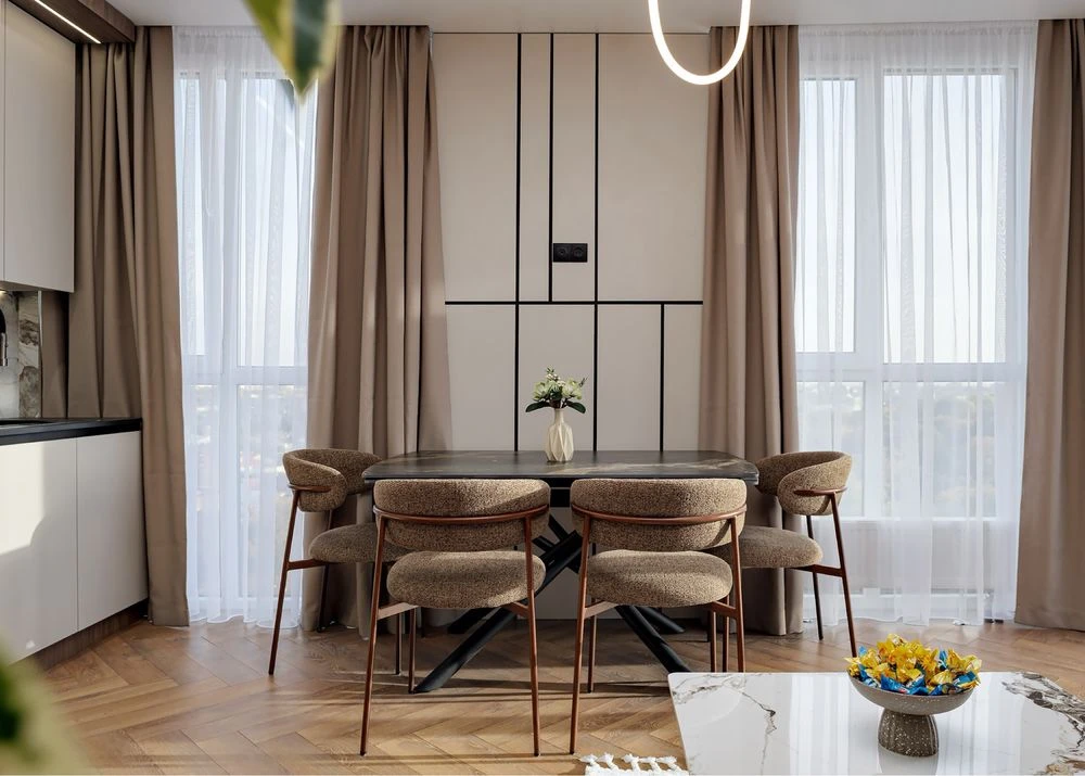 Sale of a 2-room apartment in the Parus City residential complex, Kul'parkyska Street, 93