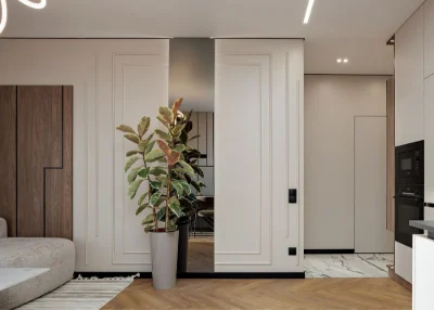 Sale of a 2-room apartment in the Parus City residential complex, Kul'parkyska Street, 93