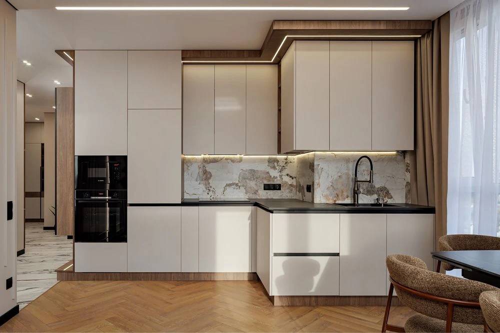 Sale of a 2-room apartment in the Parus City residential complex, Kul'parkyska Street, 93