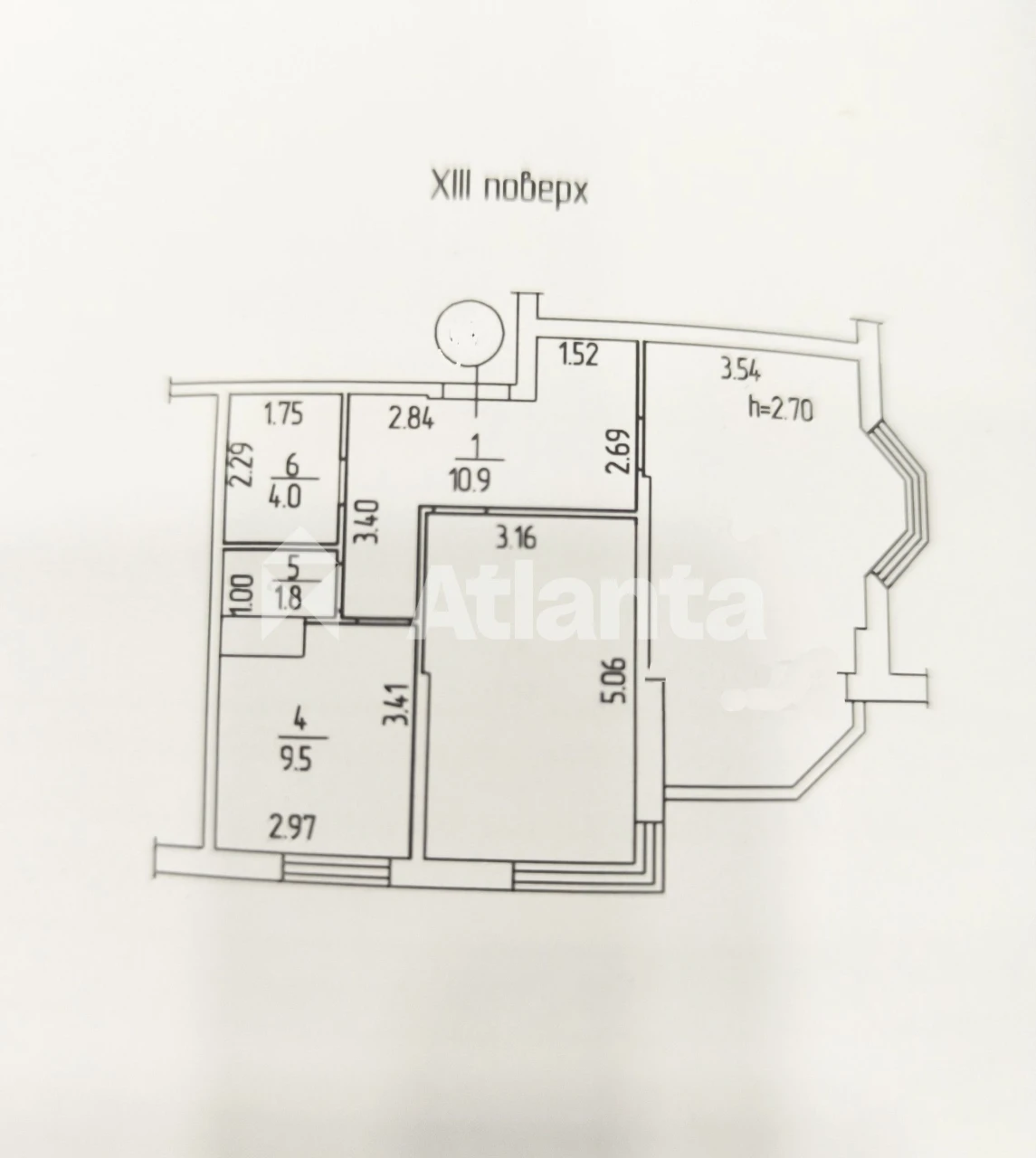 2-bedroom apartment in a new residential complex "Real Park" with renovation and furniture