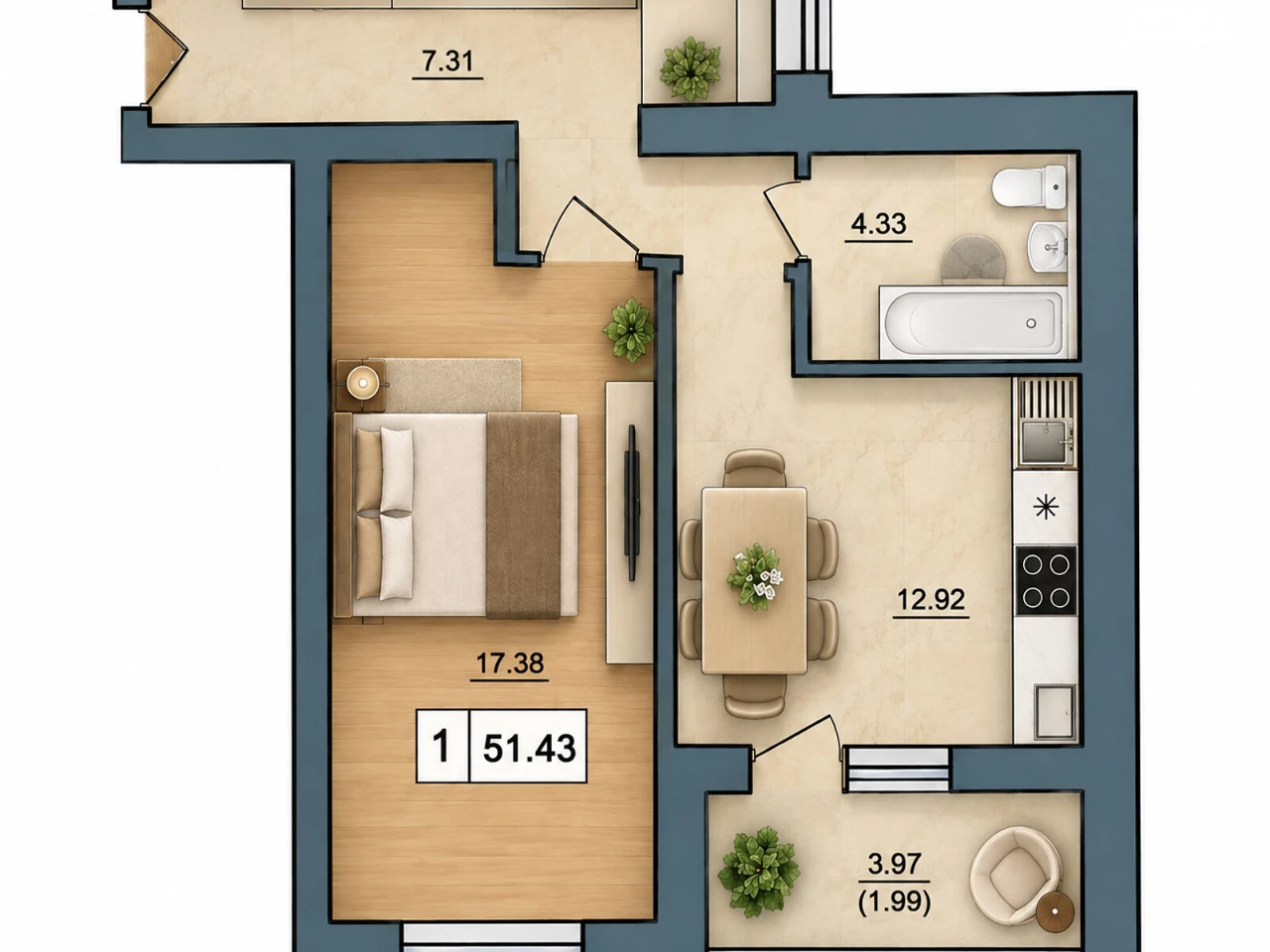 Apartment for Sale - Youth