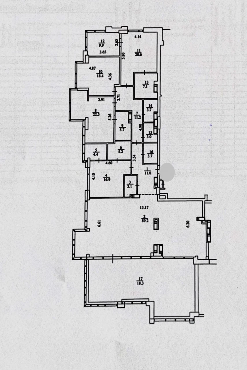 4-кімнатна квартира 254 м² Печерськ, підземний паркінг
