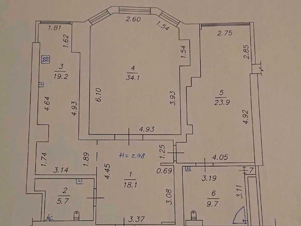 Apartment. Ярослава Мудрого street, Kharkiv