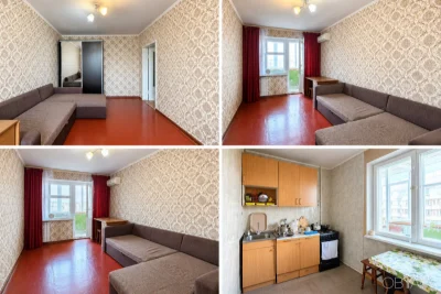 1-bedroom apartment, 34 sq.m