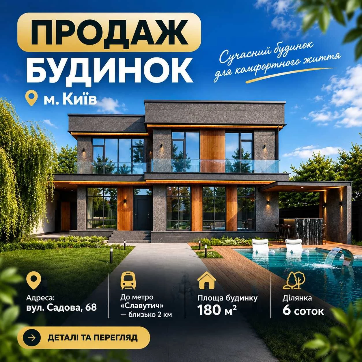 Без комісії!! від Власника. Los Angeles Luxury Будинок 180 м