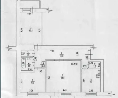 Продається 3-кімнатна квартира, Салтівка, ТРЦ Україна, проспект Ювілейний, покращена