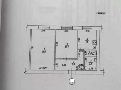 For Sale 2-room apartment, Heroes of Kharkov Street, 102/112, Floor