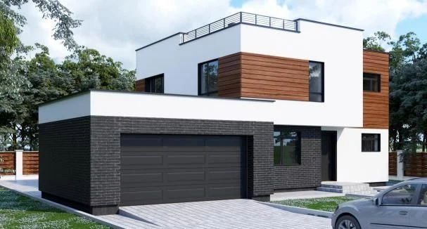 A modern house for yourself on the Big Fountain