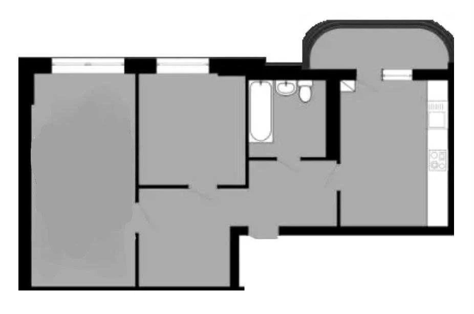 Most Affordable 2-Bedroom Apartment in a New Building Near a Park