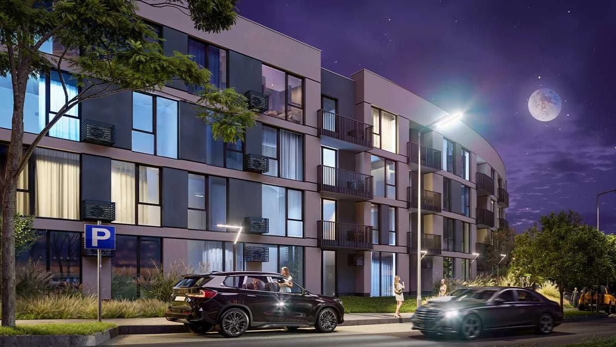 2-комнатная квартира (65,9 м2) в новом ЖК клубного формата