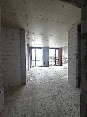 2-room apartment with studio kitchen in a premium residential complex