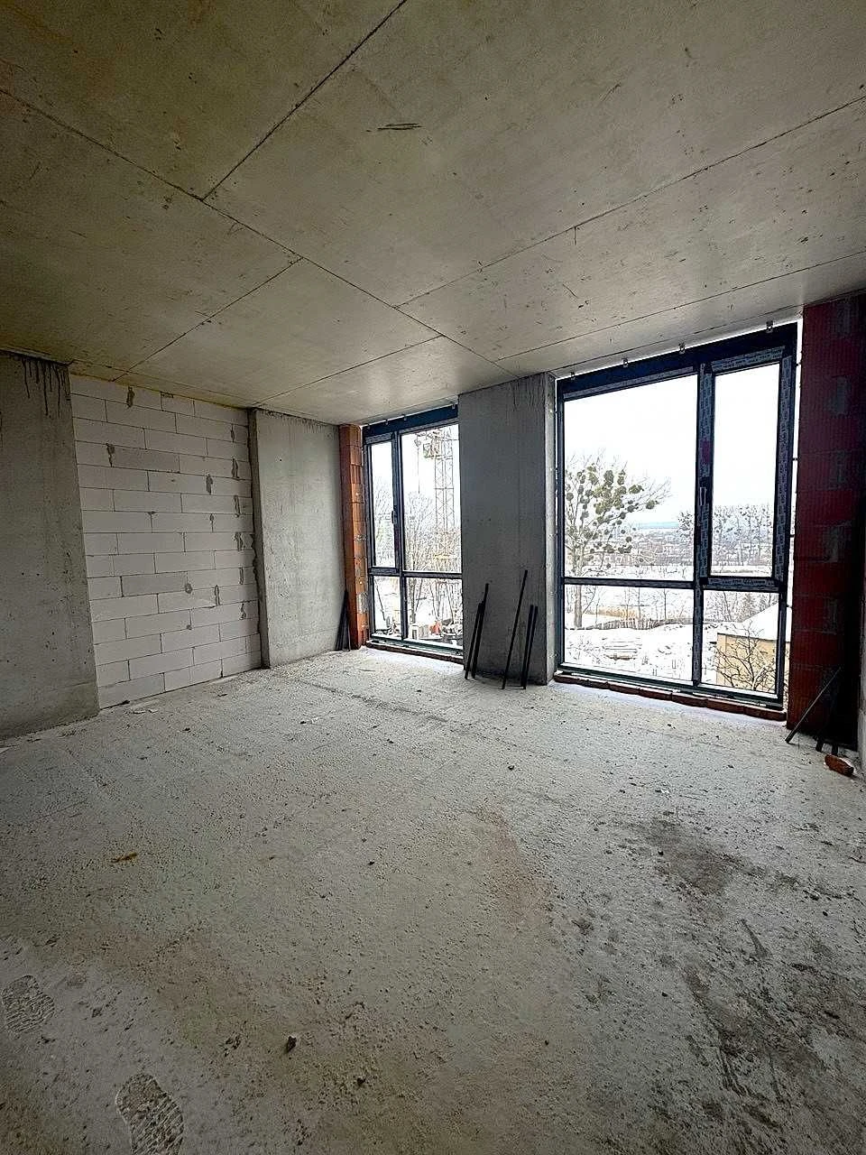 2-room apartment with studio kitchen in a premium residential complex