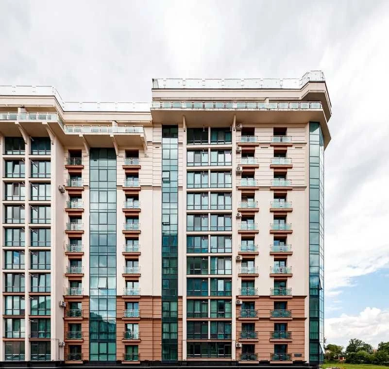 2-room apartment with studio kitchen in a premium residential complex