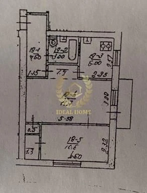 Продається 2-кімнатна квартира 45,4 м² в Подольському районі