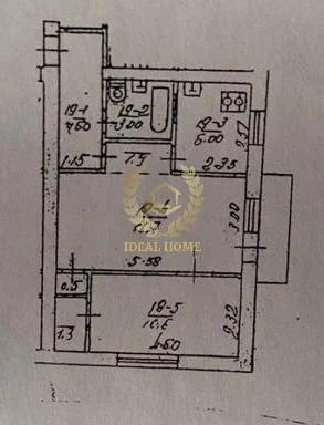 Продається 2-кімнатна квартира 45,4 м² в Подольському районі