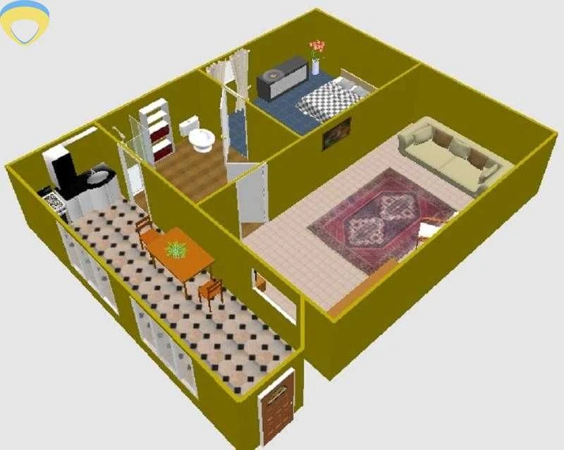 For Sale: Independent 2-room apartment on Peresype