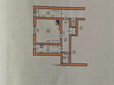 Apartment. Chernivtsi, Storozhenetska St.