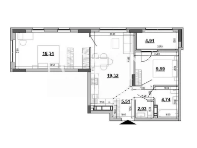 Sale Apartment, Darnitsa District