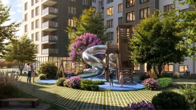 Spacious 1-bedroom apartment in the Harmony residential complex