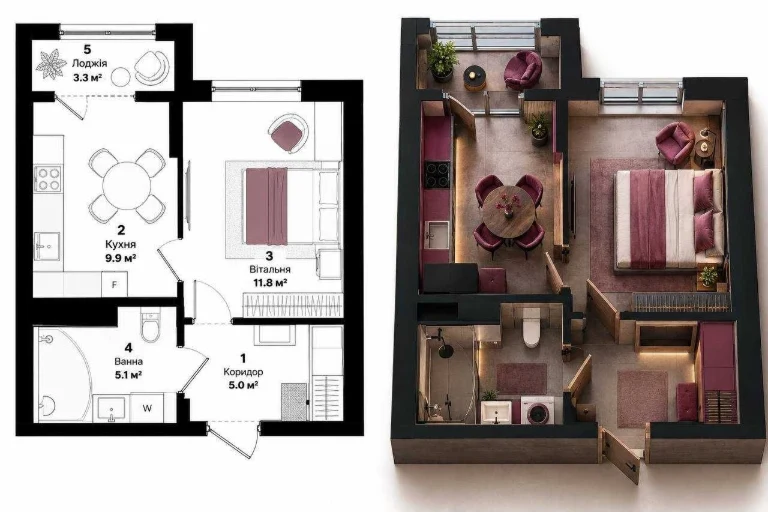 Last Opportunity in Frankivsk, Cheapest 1-Bedroom Apartment