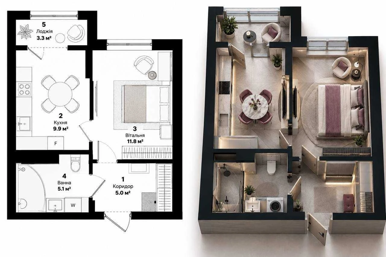 Last Opportunity in Frankivsk, Cheapest 1-Bedroom Apartment