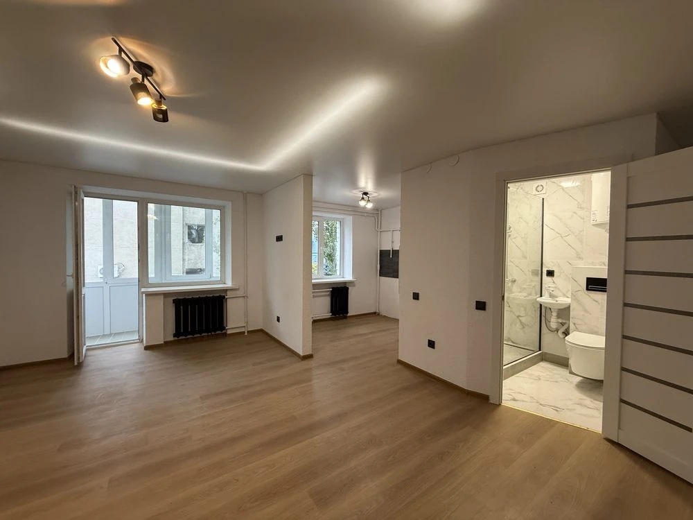 Two-bedroom apartment renovated near "City Heart" park