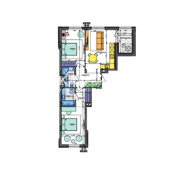 Sale of a 2-bedroom apartment in building 304 in the Respublika residential complex!