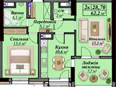 Квартира. Івано-Франківськ, вулиця Гетьмана Мазепи