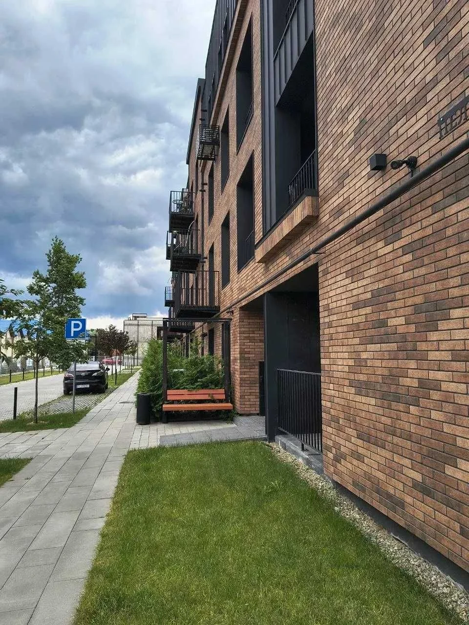 2-bedroom apartment with a terrace of 67 m2 in the "Clubne Mistsytko 12" residential complex