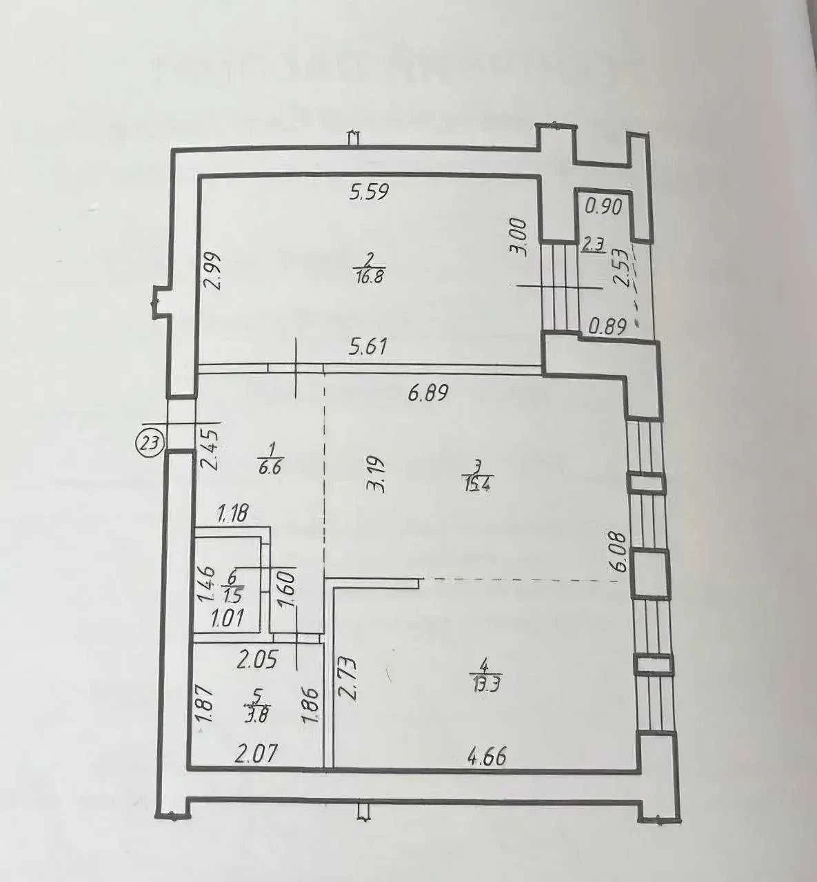 2-bedroom apartment with a terrace of 67 m2 in the "Clubne Mistsytko 12" residential complex