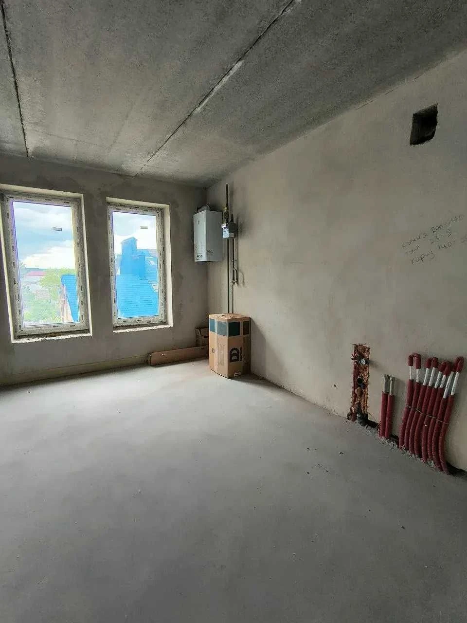 2-bedroom apartment with a terrace of 67 m2 in the "Clubne Mistsytko 12" residential complex