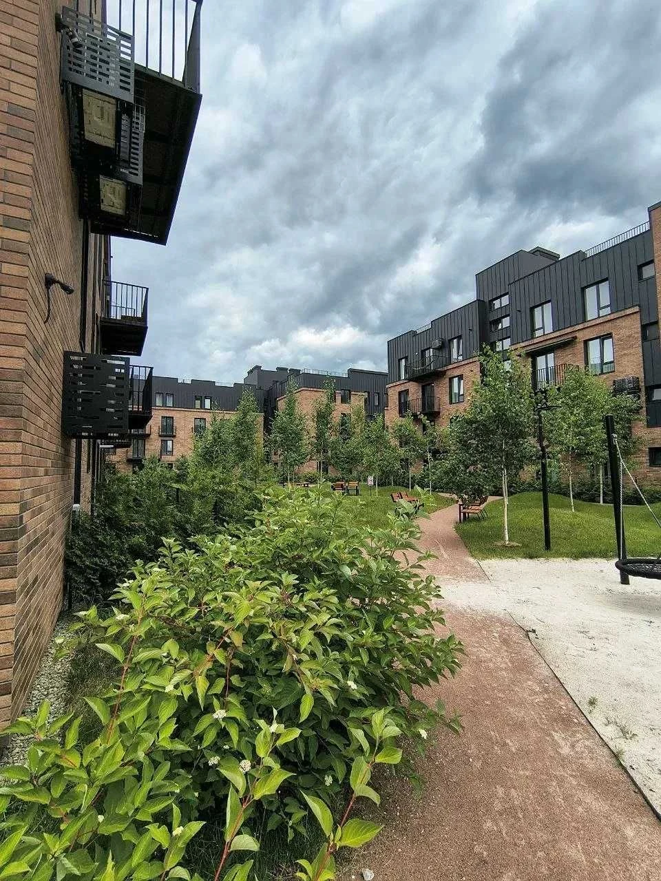 2-bedroom apartment with a terrace of 67 m2 in the "Clubne Mistsytko 12" residential complex