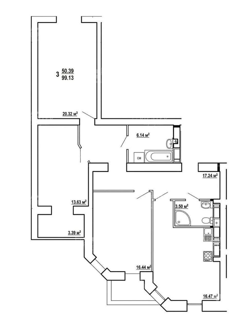 Apartment for sale Center