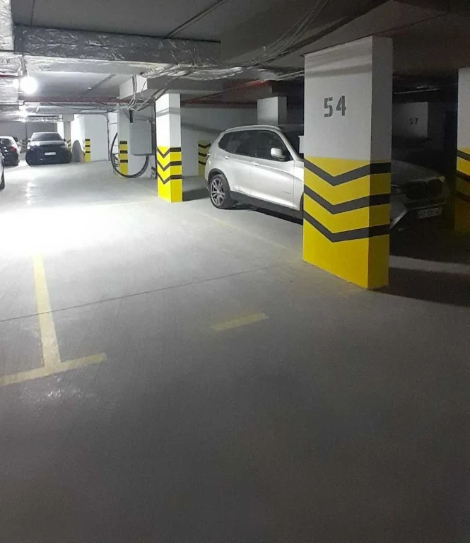 Parking space for sale in parking lot in residential complex B4, in a completed building.