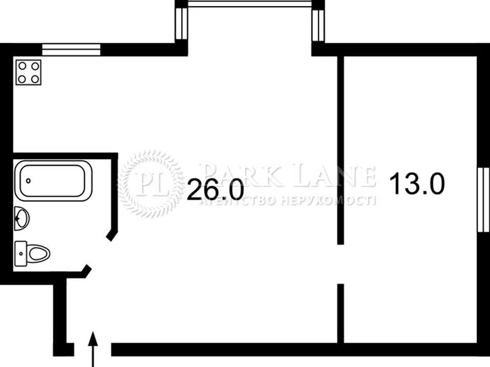 Apartment. Lesya Ukrainy Blvd, Kyiv