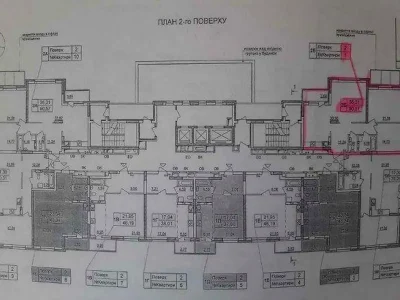 Продаж квартири 3-кімн. 90,57 м² 2/26 этажа
