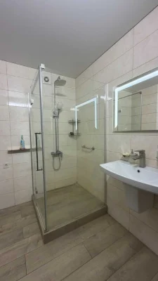 For sale: stylish 2-room apartment in a new building near the metro station.