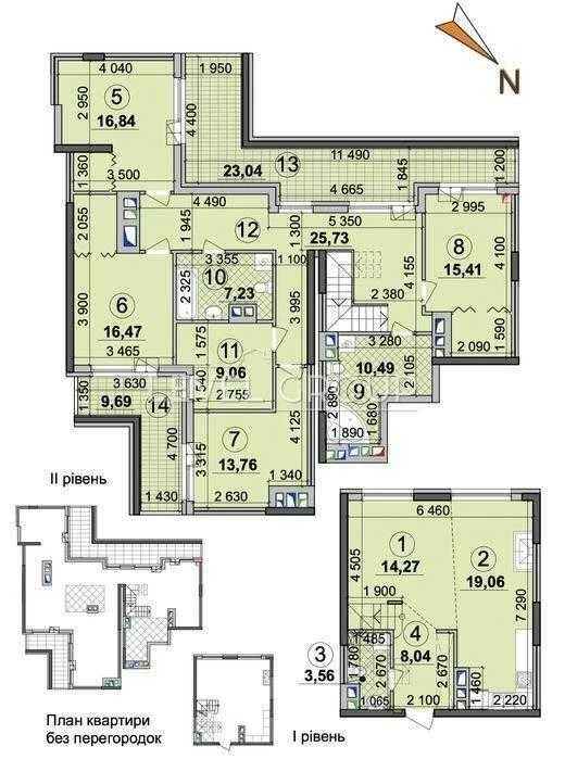 ПЕНТХАУС 180 м² | 2 Рівні | ЖК SEVEN | ОСОКОРКИ | без комісі