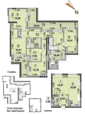 ПЕНТХАУС 180 м² | 2 Рівні | ЖК SEVEN | ОСОКОРКИ | без комісі