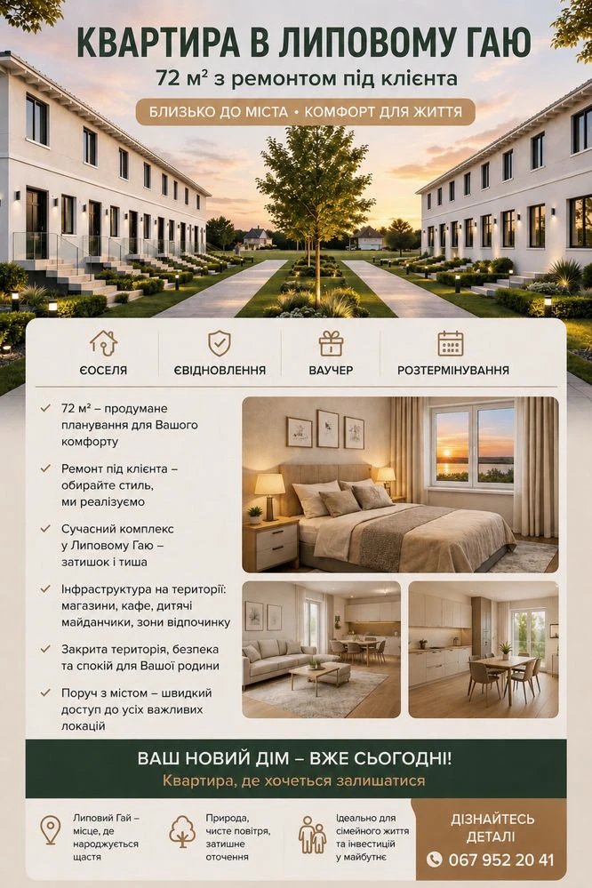 Apartment 70 sq m from developer on the banks of the lagoon in 15 minutes