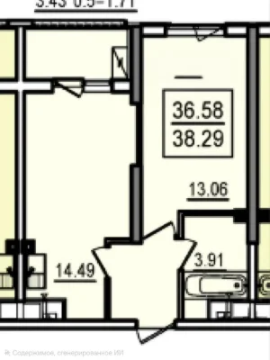 Продам 1-комнатную квартиру у моря: ЖК Посейдон, 16 Фонт