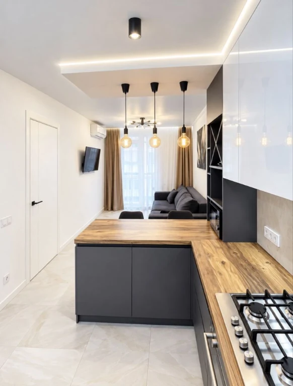 Sale of a 1-bedroom apartment in a new residential complex with renovation
