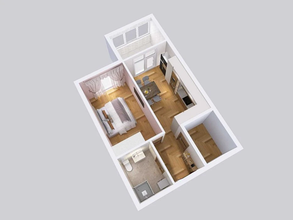 1-room apartment for sale in Riel City residential complex, Rudnenska st. - ZDAN